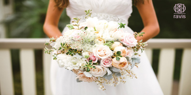 دسته گل عروس اروپایی| دسته گل| دسته گل عروس| آرایشگاه زنانه| عروس| اهمیت چیدمان دسته گل عروس اروپایی